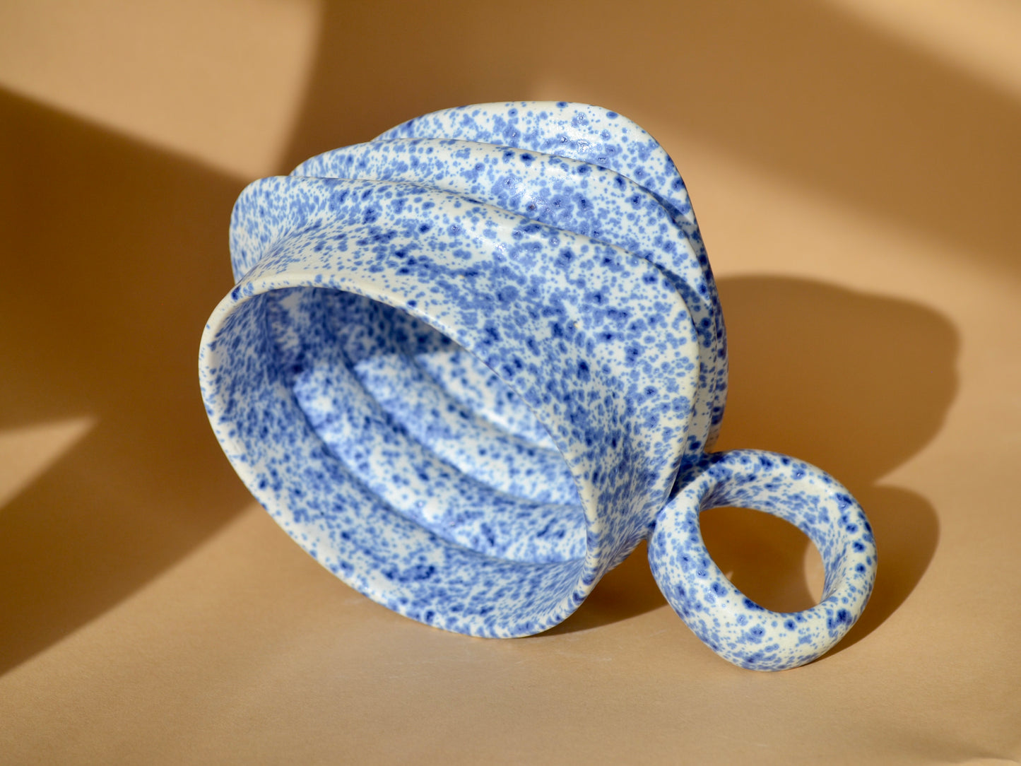 Blue Speckle Mug 3