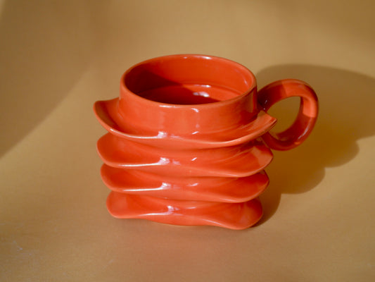 Red Orange Mug 1