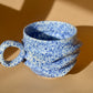 Blue Speckle Mug 3