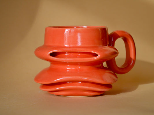 Red Orange Mug 2