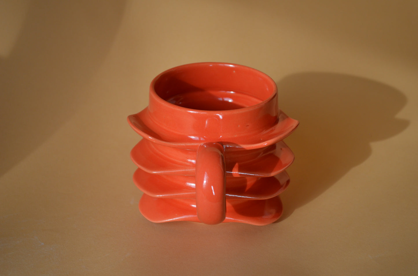 Red Orange Mug 1