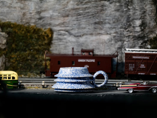Blue Speckle Mug 2