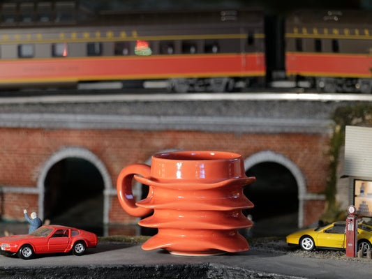 Red Orange Mug 1
