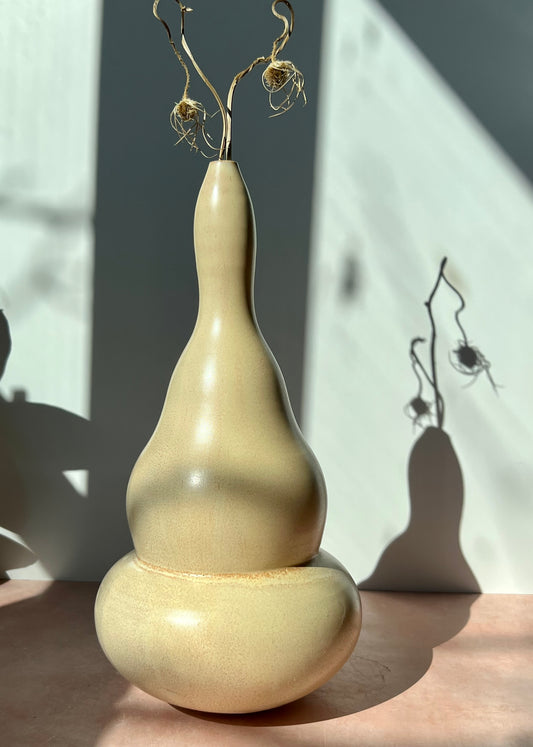 Orange Cream Vase